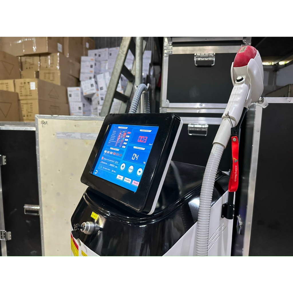 Máy Triệt Lông Xóa Xăm 2in1 Diode Laser Beauty Gemany