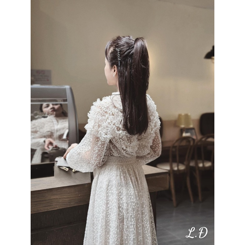 Set Ren Sơ Mi + Chân Váy