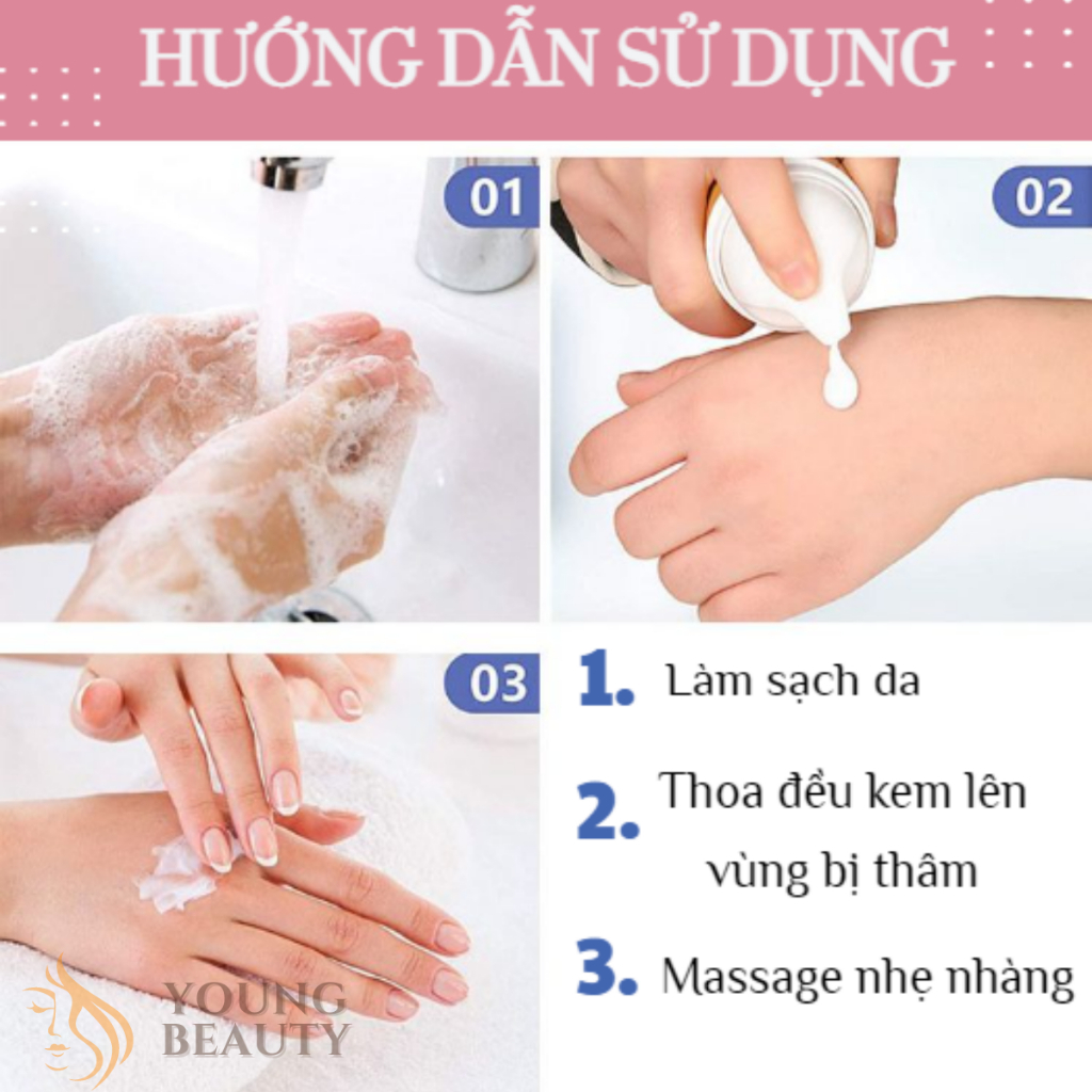 Kem Xóa Mờ Thâm Mopoyat Giảm Thâm Môi Thâm Nách Thâm Tay Chân