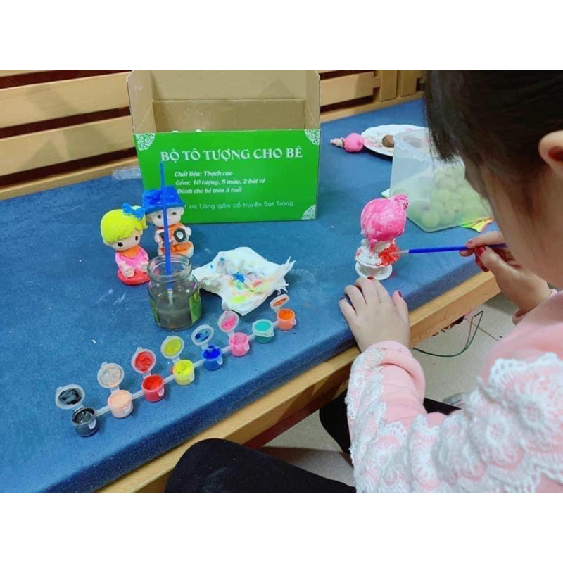 Bộ 10 Con Tô Tượng + Màu