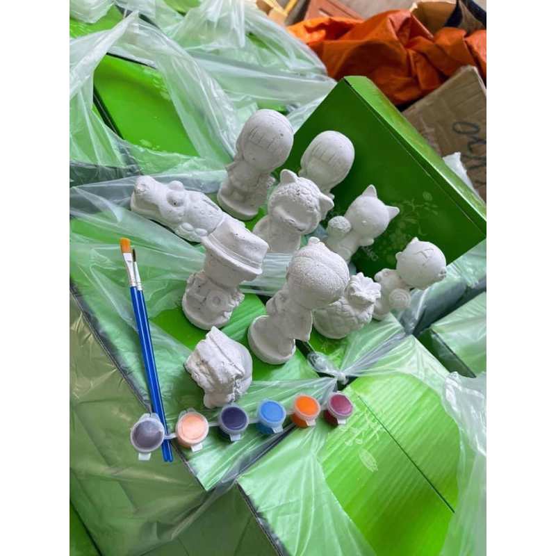 Bộ 10 Con Tô Tượng + Màu