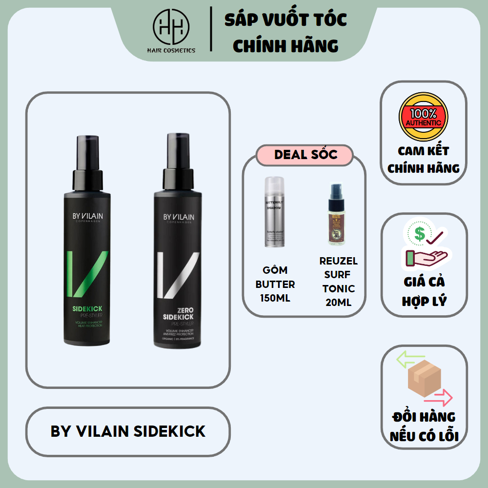 Chai xịt tạo phồng tóc Sidekick