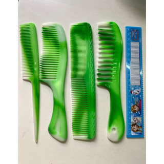 🌹Set 10 Cây Lược Xanh LỚN, Siêu Dẻo (Dài 21cm)