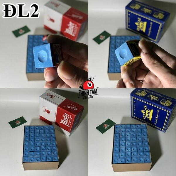 Viên Lơ Bida Mỹ Master Triangle Cao Cấp Chuẩn Vàng Xanh Đỏ CLB