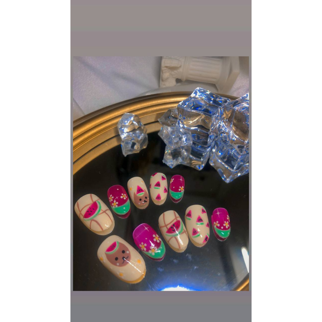 Nailbox dưa hấu