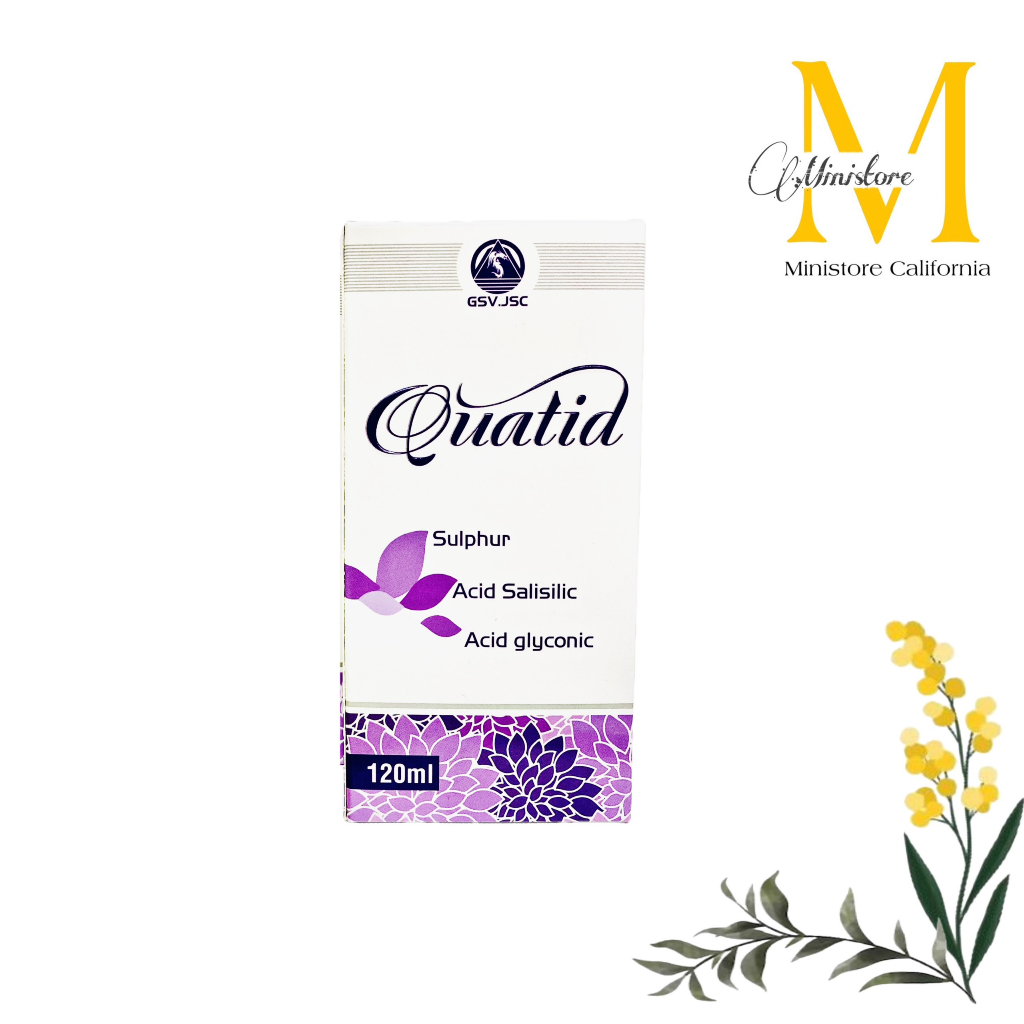 Sữa rửa mặt dành cho da dầu mụn Quatid