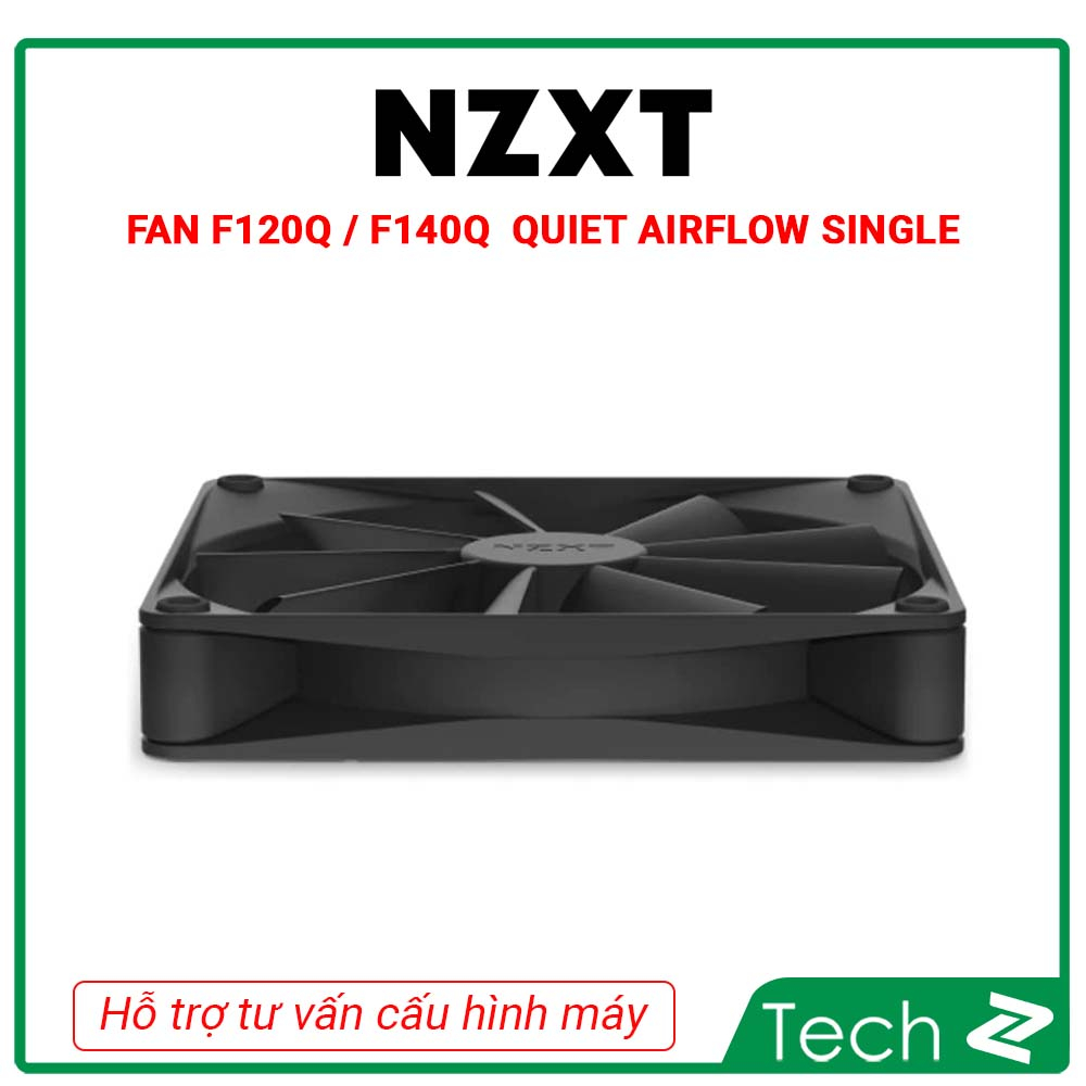 Fan Case NZXT F120Q 120mm / F140Q 140mm Quiet AirFlow Fans Single