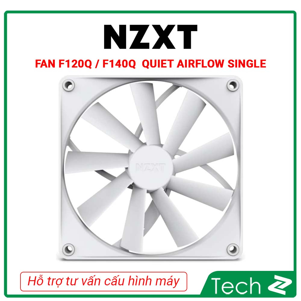 Fan Case NZXT F120Q 120mm / F140Q 140mm Quiet AirFlow Fans Single