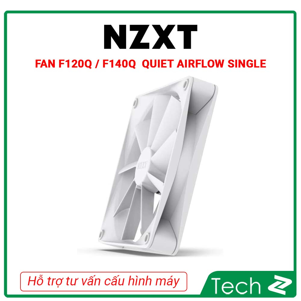 Fan Case NZXT F120Q 120mm / F140Q 140mm Quiet AirFlow Fans Single
