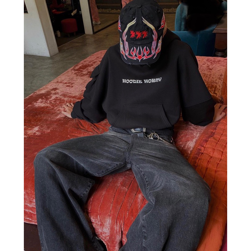 Mũ Nón Lưỡi Trai FRAGILE CAP 777 Chất liệu : Denim Color : Black One Size Fit All