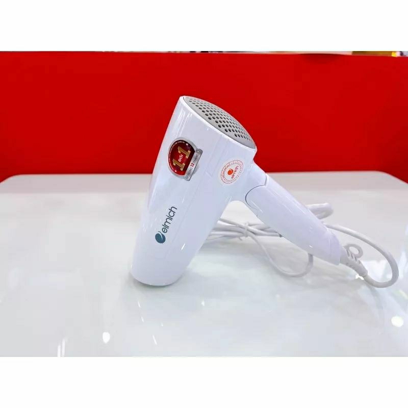 Máy sấy tóc Elmich HDE 1812. BH 24 tháng chính hãng. 1 đổi 1 trong vòng 12 tháng.