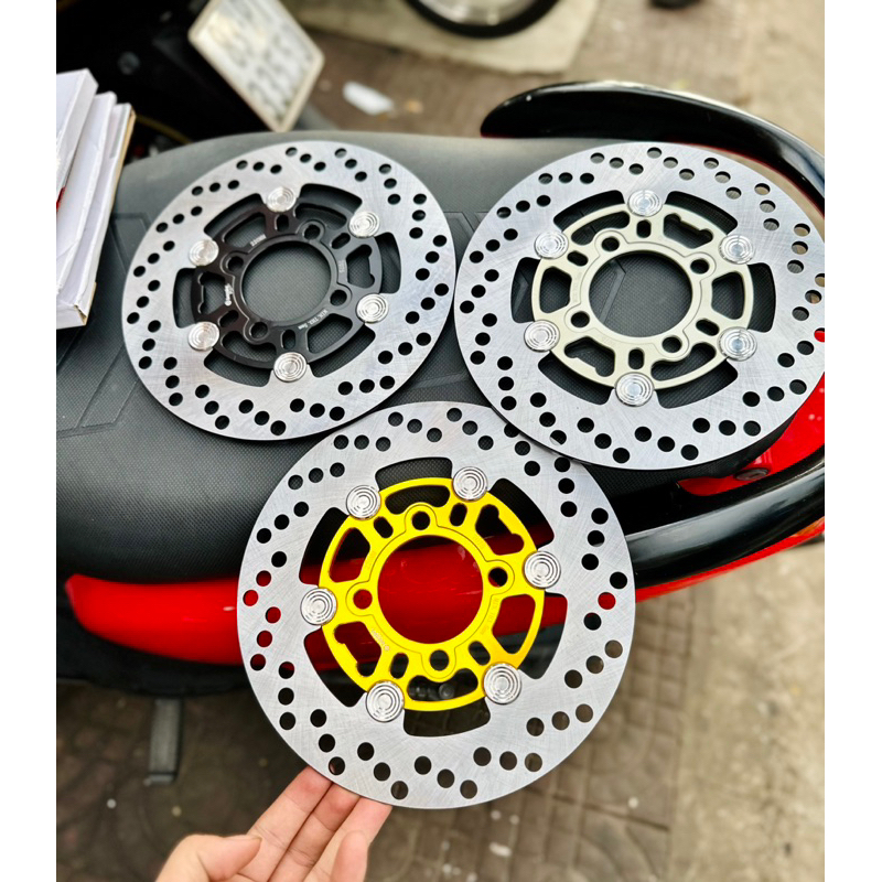 Đĩa BB Moto 3 220mm khoen inox 304 V1