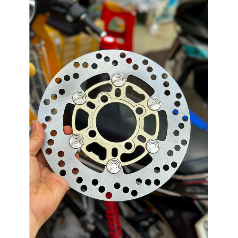Đĩa BB Moto 3 220mm khoen inox 304 V1