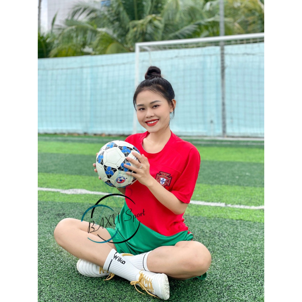 ÁO ĐÁ BÓNG BỘ QUẦN ÁO BÓNG ĐT BỒ ĐÀO NHA ĐỎ - NGƯỜI LỚN VÀ TRẺ EM 2024