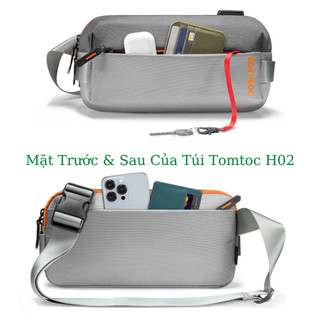 Túi Đeo Chéo Tomtoc Lightweight Codura Sling Bag H02-A04