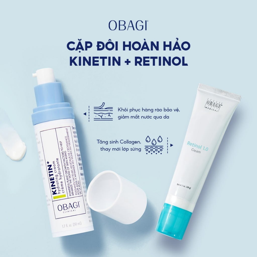 Kem dưỡng phục hồi làm dịu da Obagi KINETIN+ hydrating cream