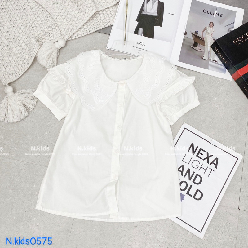 Set sơ mi cho bé gái size đại cồ