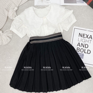 Set sơ mi cho bé gái size đại cồ