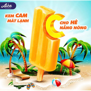 Kem cam Aice(kem đá tuổi thơ)