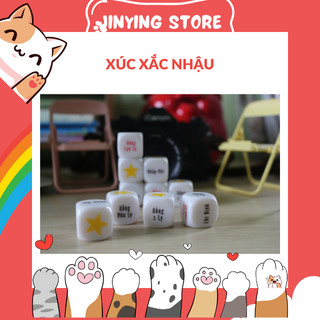 Xúc xắc bàn nhậu - Xúc xắc uống bia - Viên xí ngầu bàn nhậu