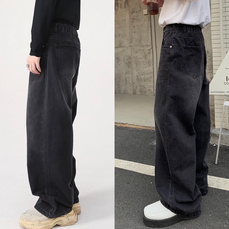 JEAN WASH ĐEN WIDELEG CUATIEMSO23