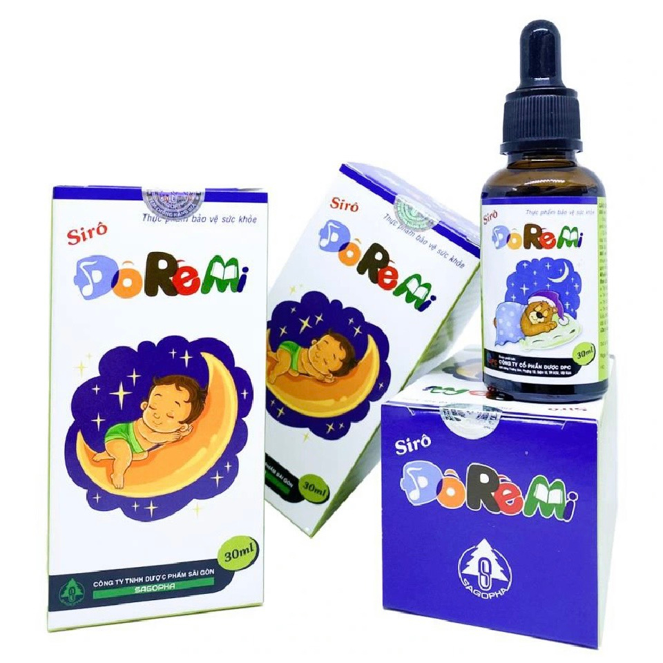 Siro ĐÔRÊMI Hỗ trợ bé giúp ngủ ngon và sâu giấc.