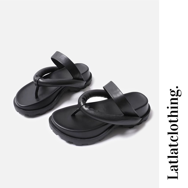 Dép Ullzang phong cách Hàn Quốc - Dép phao đế cao 5cm dành cho nữ trending thời trang