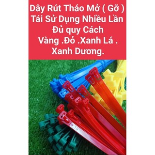 Dây rút tháo mở dùng được nhiều lần 8 x200