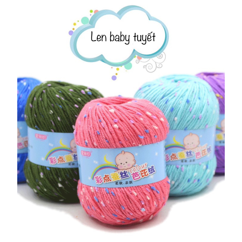Len baby tuyết 20k/c 50gr