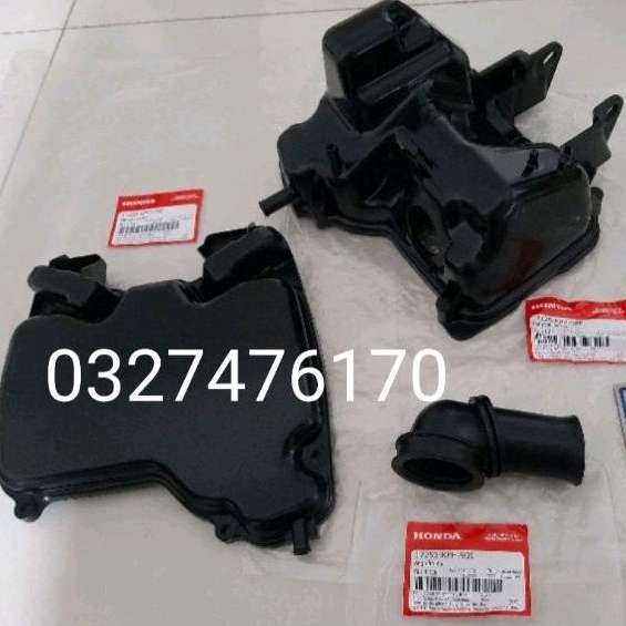 Hộp võ lọc gió, pô e xe WAVE A, RS, S100 ,FUTURE 125 zin honda