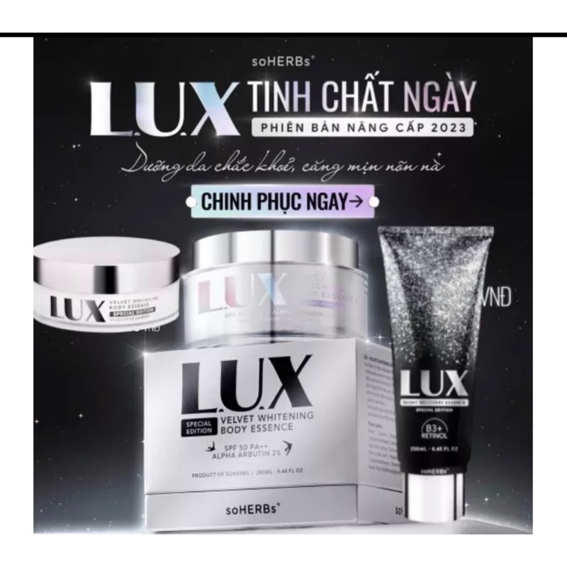 {CHÍNH HÃNG} BODY LUX TINH CHẤT YẾN TƯƠI MẪU MỚI 2023