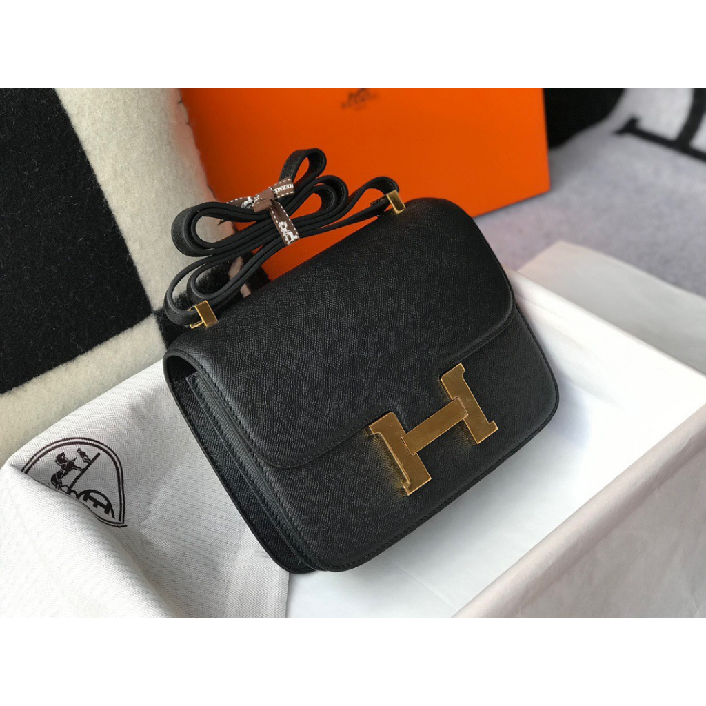 TÚI HERME CONSTANCE SZ19 KHÓA VÀNG