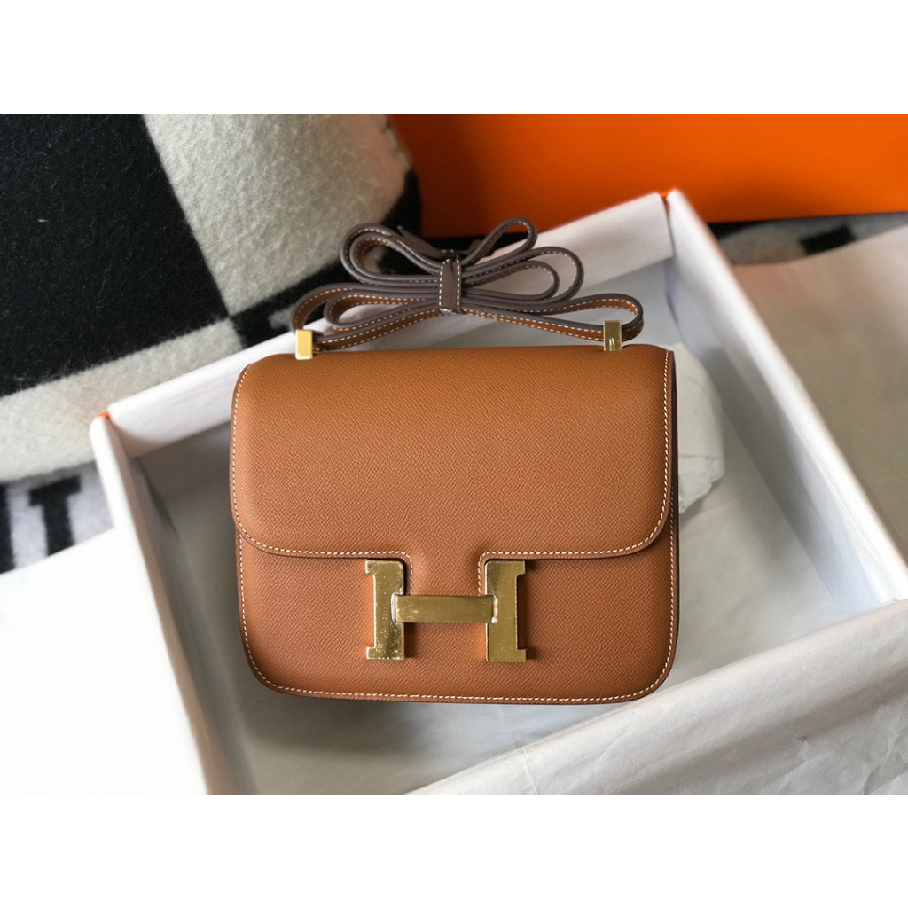 TÚI HERME CONSTANCE SZ19 KHÓA VÀNG