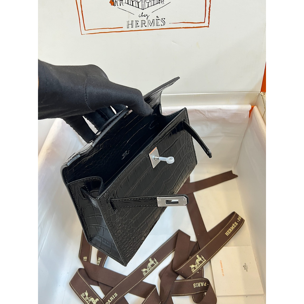 TÚI HERME POCHETTE SZ22 DA RẮN