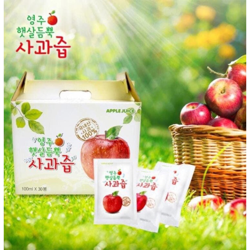 Nước ép táo nguyên chất Hàn Quốc