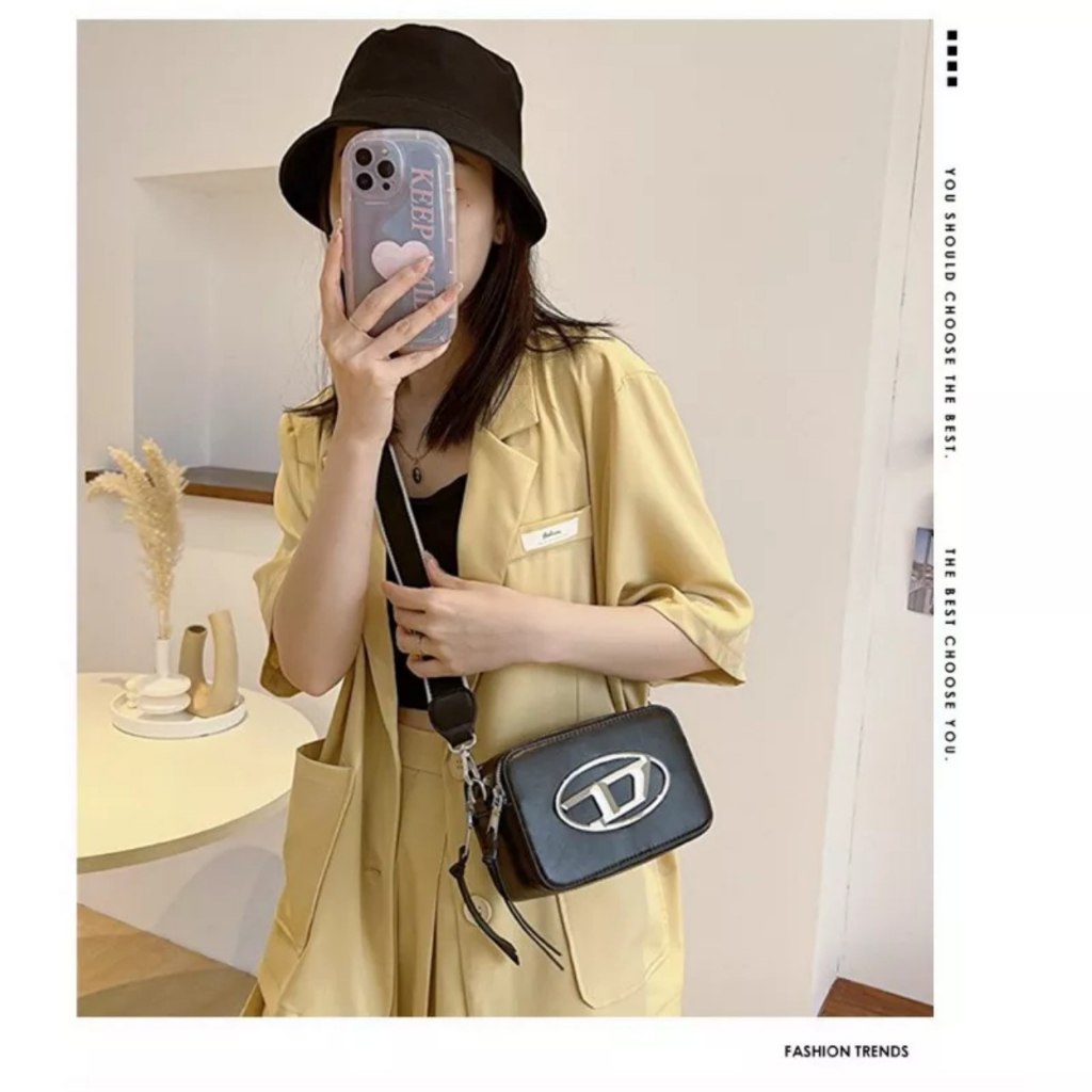 Túi đeo chéo đeo vai phong cách trẻ trung năng động 3 màu