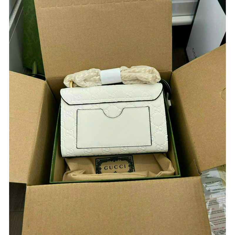 Túi Gu_ci xách tay đeo chéo size 21 full 2box