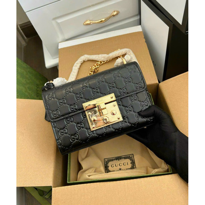 Túi Gu_ci xách tay đeo chéo size 21 full 2box