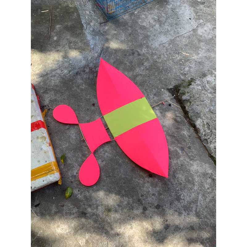 Combo lên diều mini 80cm gồm 4nan cánh,5m cap 1li,1nan cánh và hai thanh độ