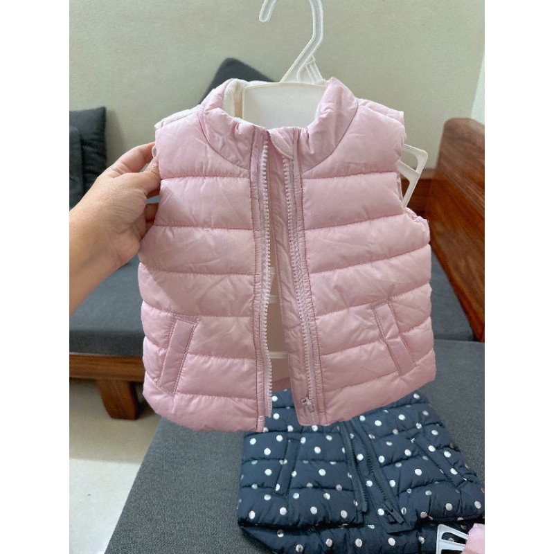 Áo gile phao lót nỉ OLD Navy dư xịn