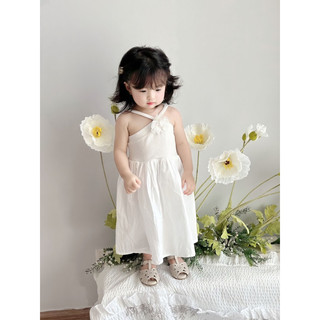 Váy hoa mimi chéo em bé Nanci room