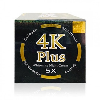 Kem dưỡng trắng da ban đêm 5x plus whitening night cream thái lan 4k hộp 20gr