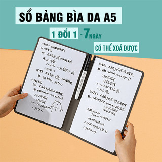 Sổ bảng bìa Da A5 sang trọng đa năng, sổ ghi chú, sổ nháp, sổ phác thảo