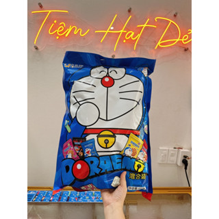 Bimbim Doraemon khổng lồ của Tiệm Hạt Dẻ - snack giòn tan, nhiều vị phù hợp với các bé