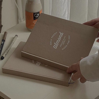 Sổ tay ghi chép nhật kí, journal line dot grid Crabit 100gsm