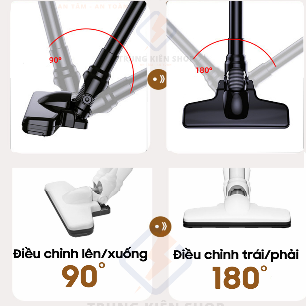 Máy hút bụi cầm tay CÔNG SUẤT LỚN 20.000Pa, máy hút bụi không dây Suitu Vacuum Cleaner 11.1V