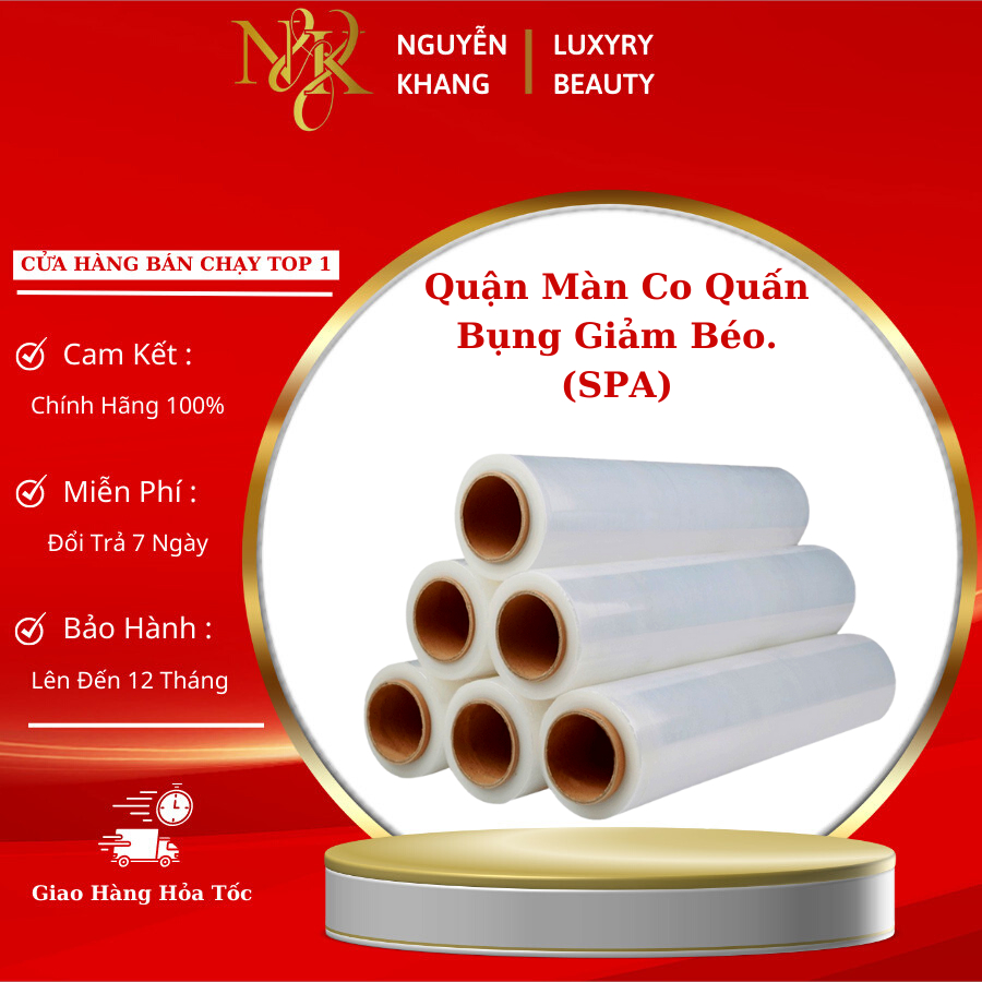 Quộn màng Co Ủ Tê Quấn Bụng. Giảm Béo Dùng Cá Nhân Spa Thẩm Mỹ Viện