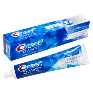 Kem đánh răng Crest 3D White Advanced Whitening 147gram / tuýp (mẫu mới 2022)