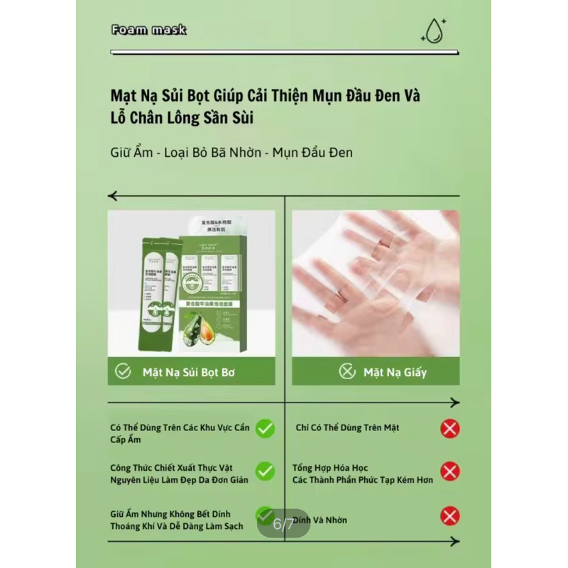 Combo  Nạ bơ ngừa mụn mờ thâm da trắng sáng 4g