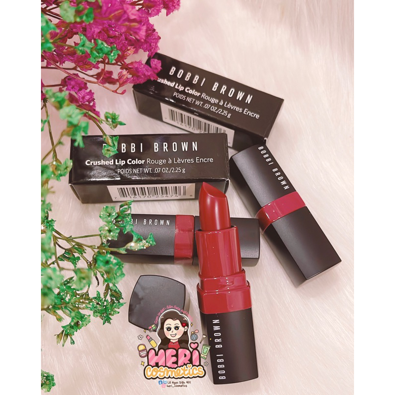 Son Kem Siêu Hot Bobbi Brown Size Mini Màu Rubi Cực Sang Chảnh